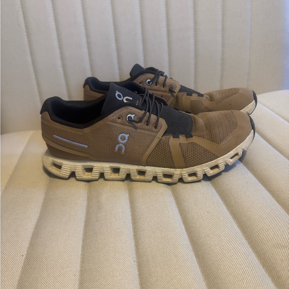 On Running Men's Tan Athletic Shoes